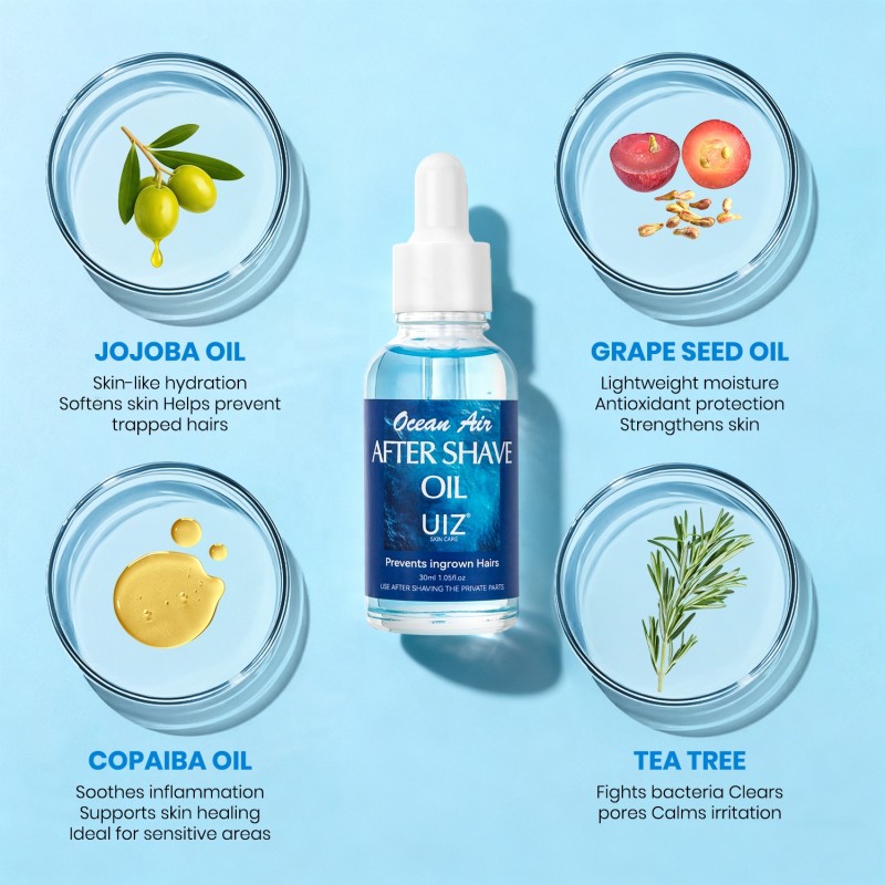 After Shave Oil Factory - Moisturizing Smooth Skin Prevents Ingrown