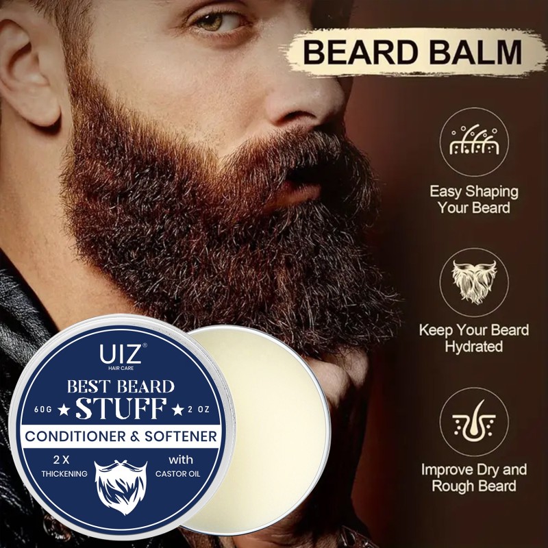 Beard Balm Manufacturer - 2X Thickening Moisturizing Soft Beard