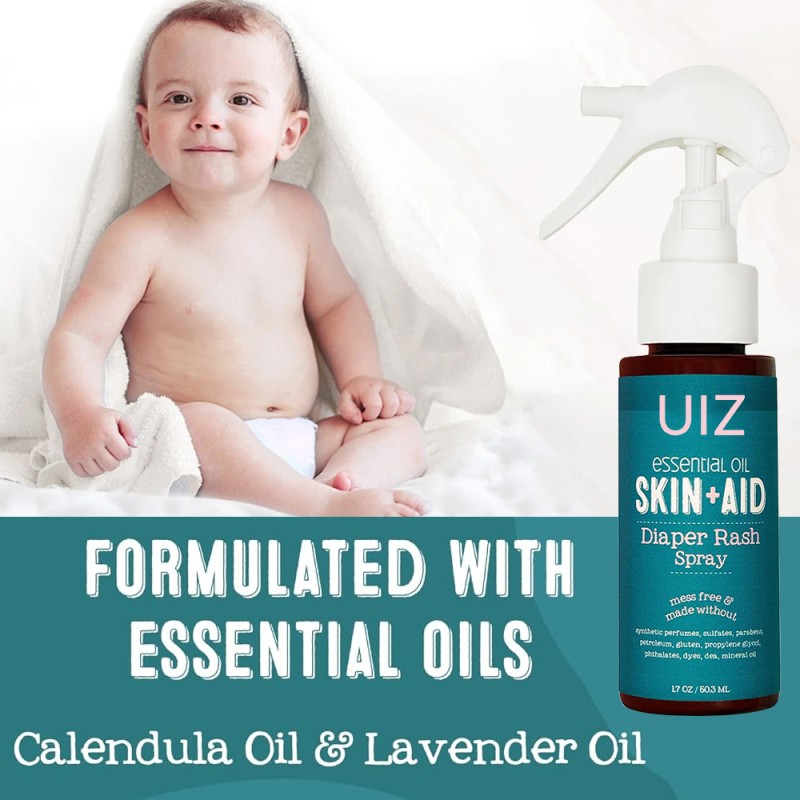 Diaper Rash Spray Manufacturer - Essential Oils Soothes Moisturizing