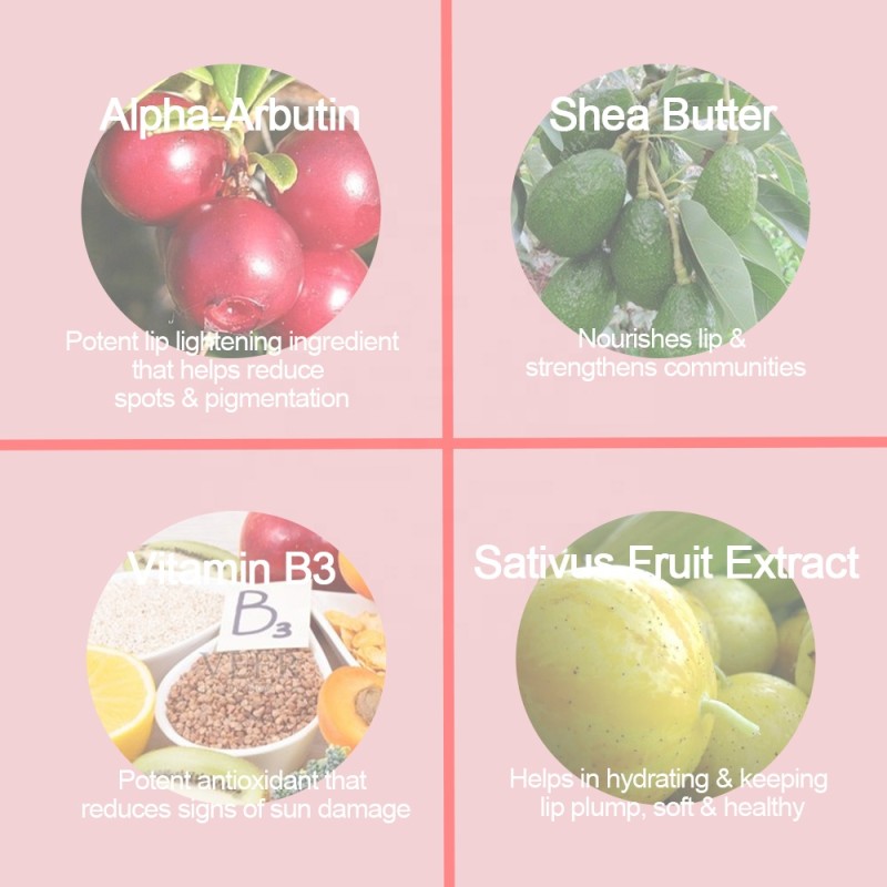 Lip Balm Manufacturer - Private Label Pink Lightening Dark Lips Treatment