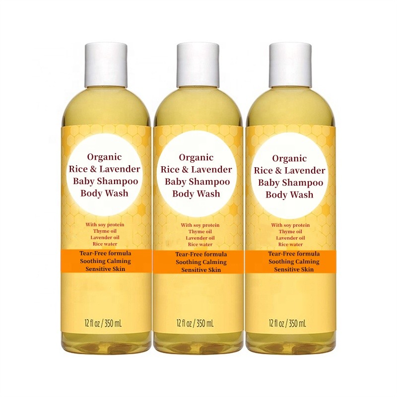 Baby Shampoo Manufacturer - Rice Lavender Soy Protein Tear-Free