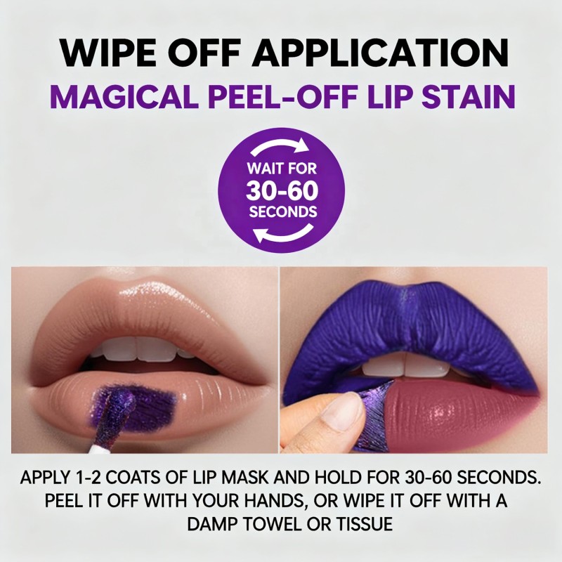 Lip Stain Manufacturer - Natural Peel Off Waterproof Lip Tint