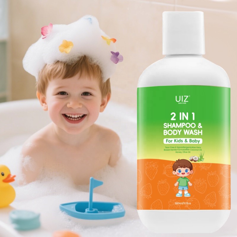 Kids Shampoo Manufacturer - Private Label Natural Organic 2 in 1