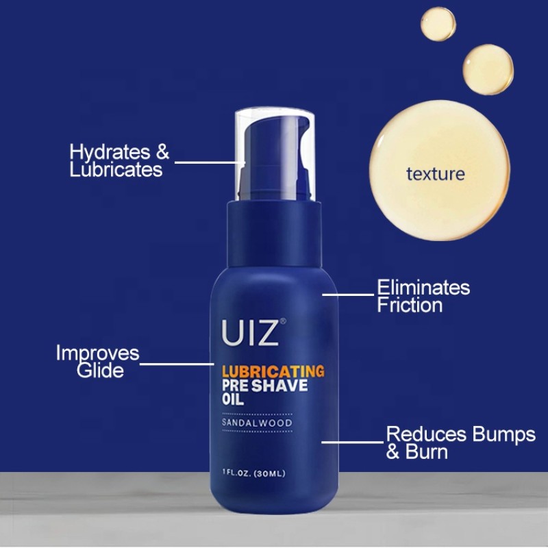 Pre Shave Oil Factory - Sandalwood Reduce Nicks Cuts Softens