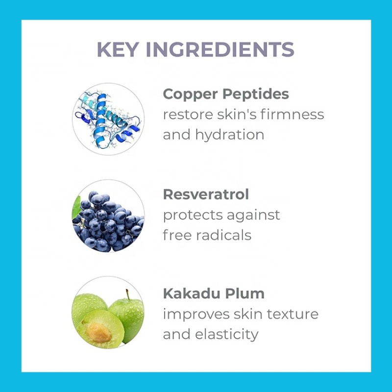 Face Serum Supplier - Concentrated Copper Peptides Firming
