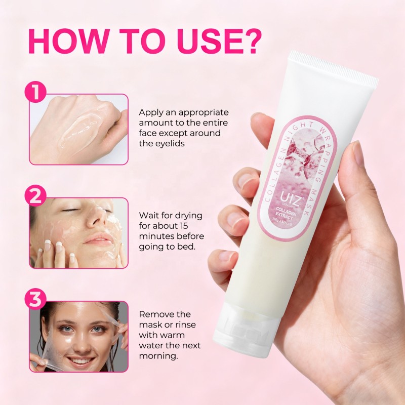 Overnight Mask Supplier - Collagen Elasticity Hydration Sleep Mask