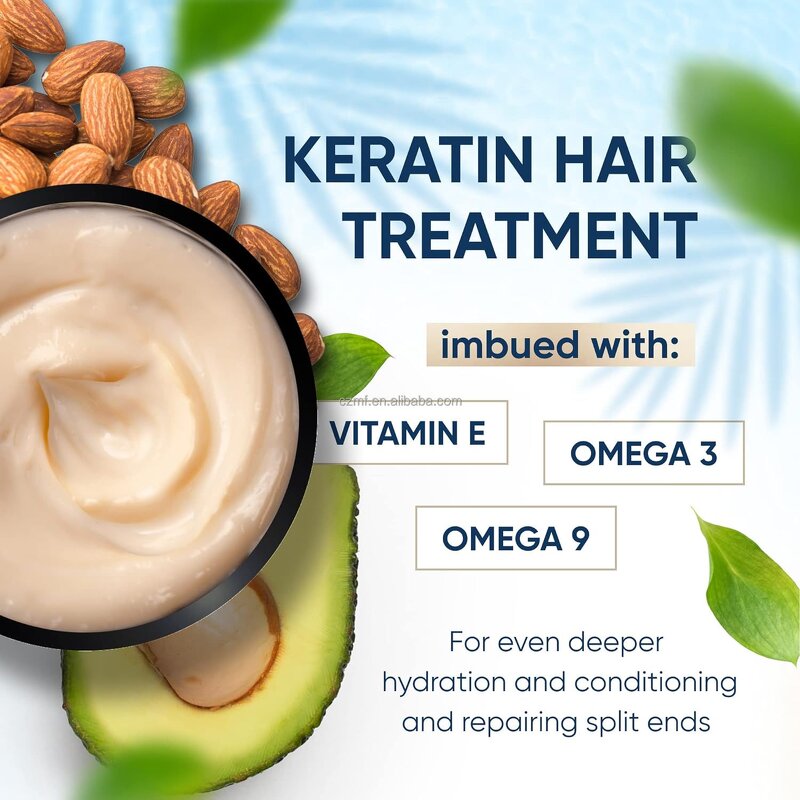 Hair Mask Manufacturer - OEM/ODM Private Label Long Lasting Avocado Oil Keratin