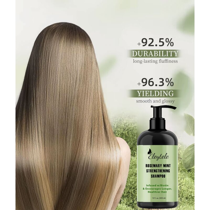 Rose Mint Shampoo Manufacturer - OEM/ODM Private Label Refreshing Oil Control Soothing Scalp