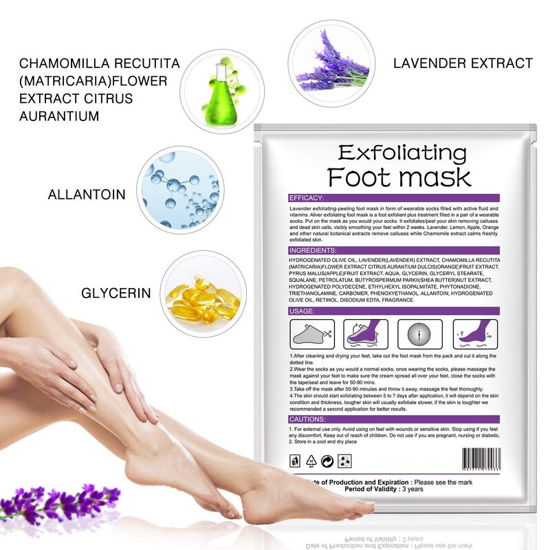 Foot Sheet Mask Manufacturer - OEM/ODM Advanced Wholesale Lavender Peel Exfoliating