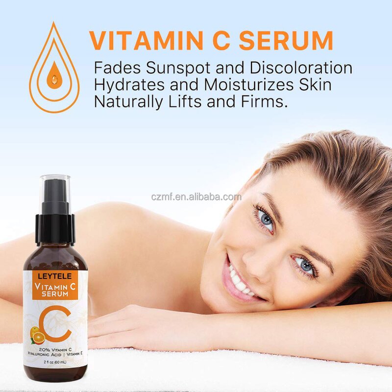 Vitamin C Facial Serum Manufacturer - OEM/ODM Private Label Pure Organic Brightening