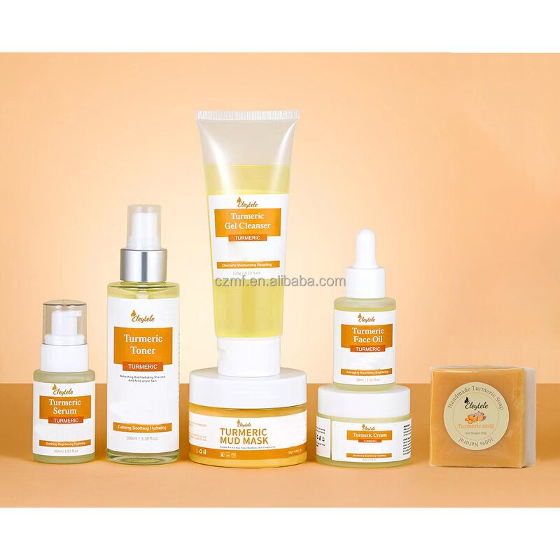Turmeric Skin Care Set Manufacturer - OEM/ODM Private Label Facial Anti Acne Whitening