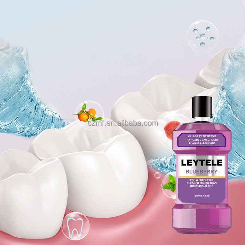 Teeth Whitening Mouthwash Manufacturer - OEM/ODM Private Logo Natural Organic Cool Mint