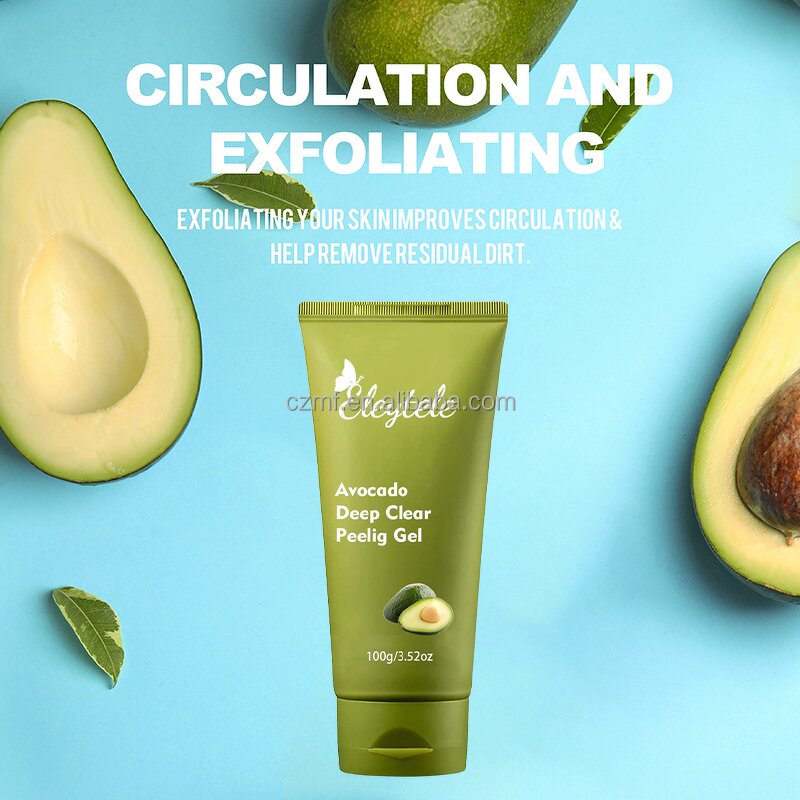 Facial Peeling Gel Manufacturer - OEM/ODM Organic Exfoliator Avocado Deep Clear