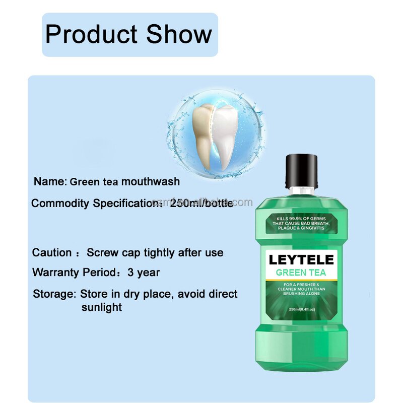 Teeth Whitening Mouthwash Manufacturer - OEM/ODM Private Label Natural Organic