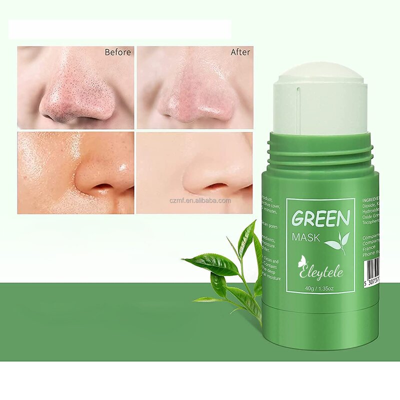 Green Tea Mud Mask Stick Manufacturer - OEM/ODM Oil Control Cleansing Organic Vegan