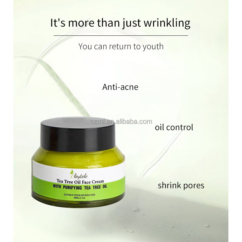 Tea Tree Oil Cream Manufacturer - OEM/ODM Wholesale Private Label Organic Anti Acne