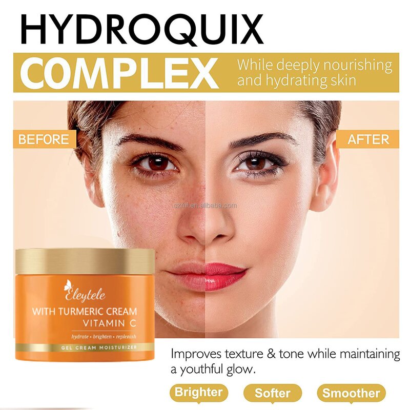 Vitamin C Facial Cream Manufacturer - OEM/ODM Private Label Nourishing Lightening Turmeric