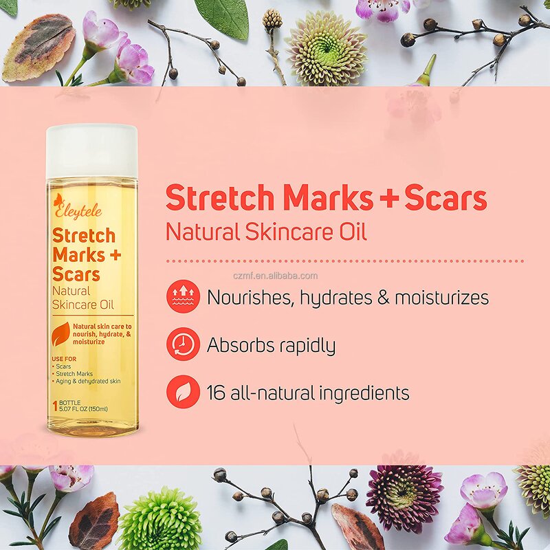 Stretch Mark Oil Manufacturer - OEM/ODM Private Label Natural Plant Regenerating Body