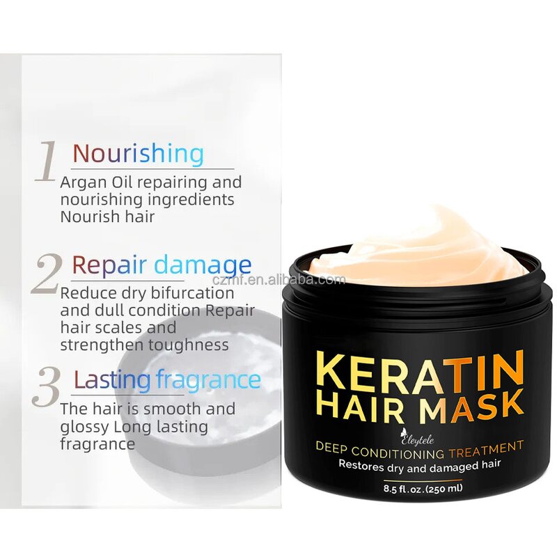 Hair Mask Manufacturer - OEM/ODM Private Label Long Lasting Avocado Oil Keratin