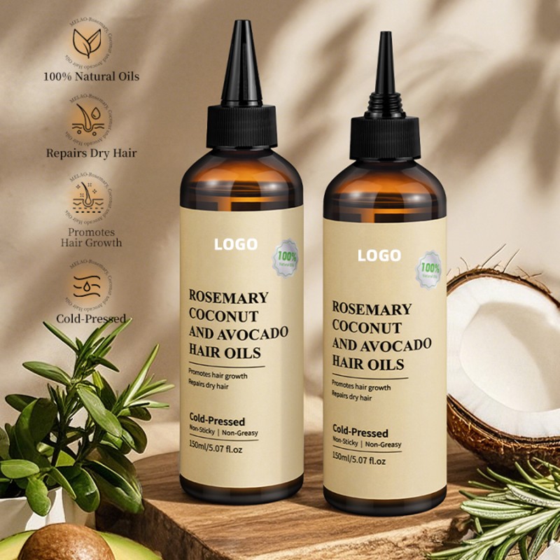 Hair Oil Factory - Organic Rosemary Growth Coconut Avocado Blend