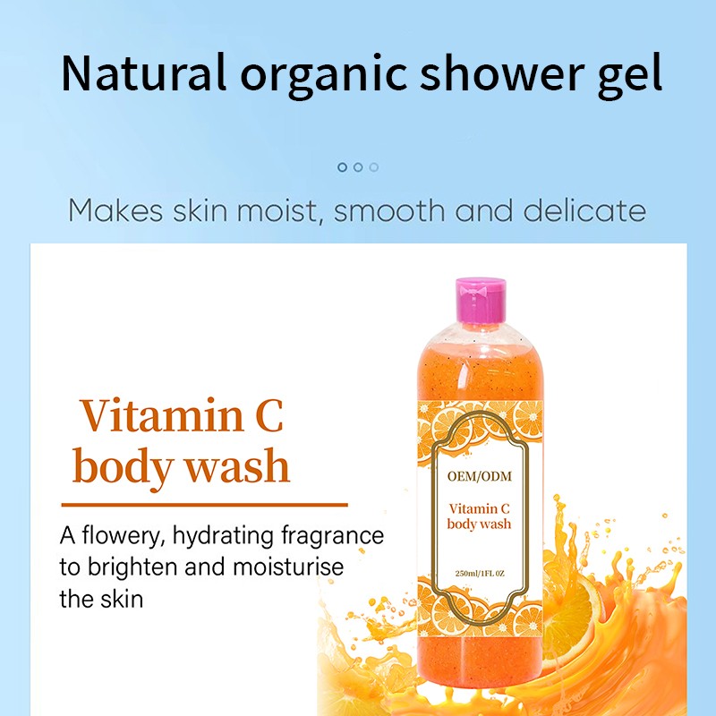 Shower Gel Factory - Vitamin C Exfoliating Hydrating Lemon Scent