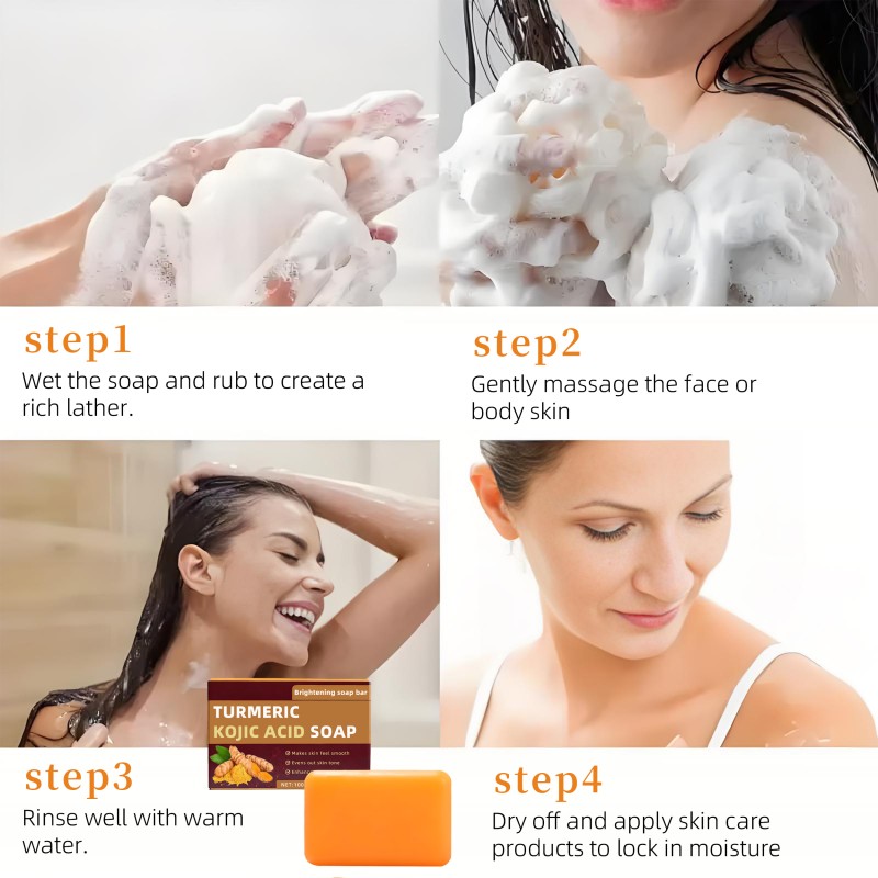 Soap Factory - Lemon Papaya Kojic Acid Vitamin C Handmade