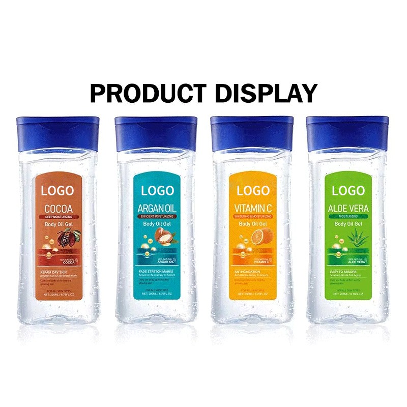 Body Oil Gel Supplier - Sensitive Skin Vegan Organic Whitening Massage