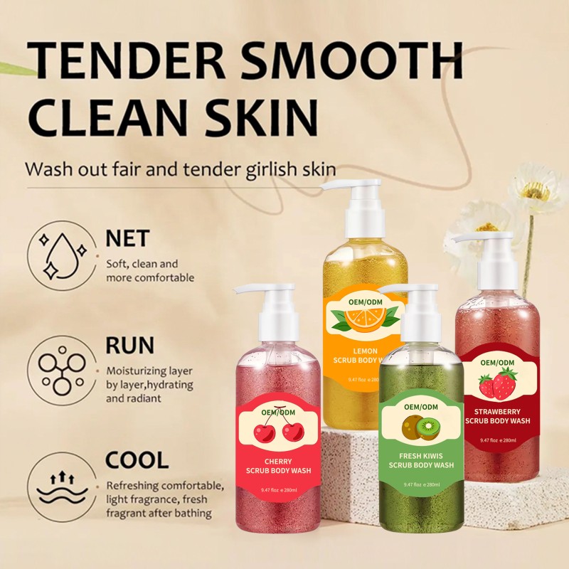 Body Wash Factory - Organic Fruits Refreshing Whitening Moisture