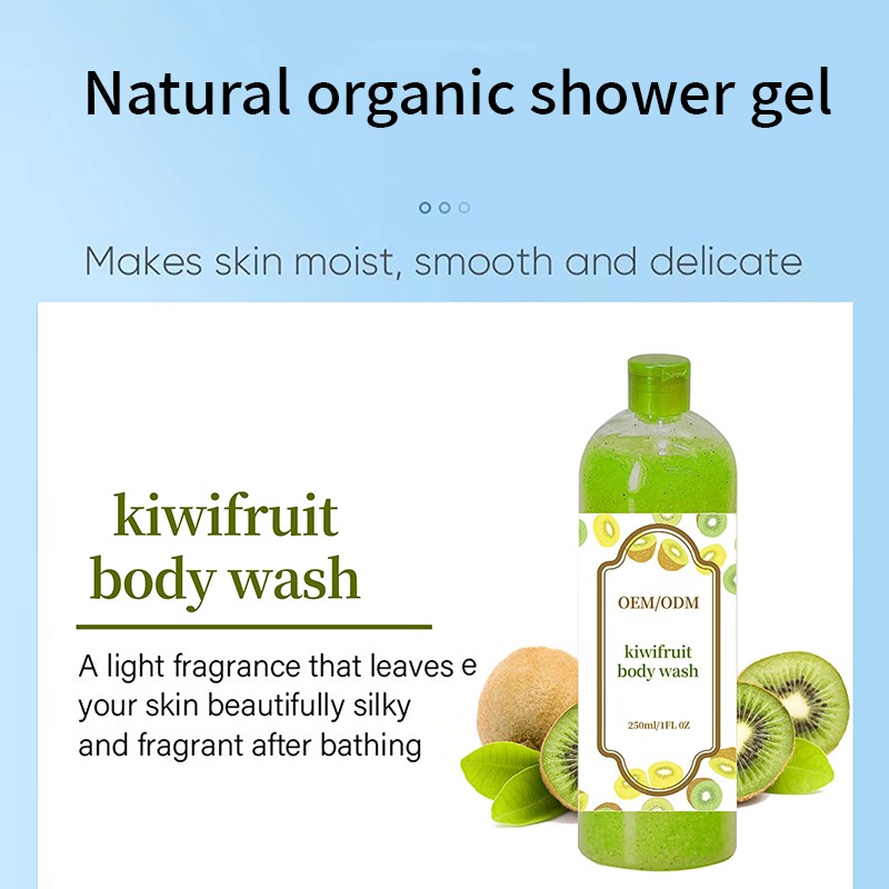 Shower Gel Supplier - OEM Natural Fruits Exfoliant Refreshing