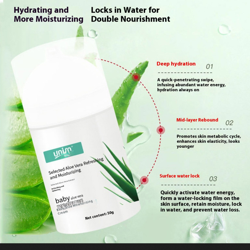 Baby Cream Supplier - OEM Aloe Vera Sensitive Skin Friendly