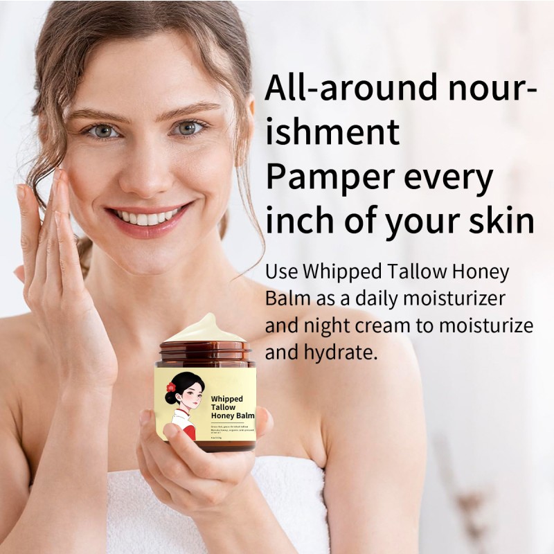 Body Lotion Manufacturer - Tallow Cream Honey Herbal All-Over Moisturizing