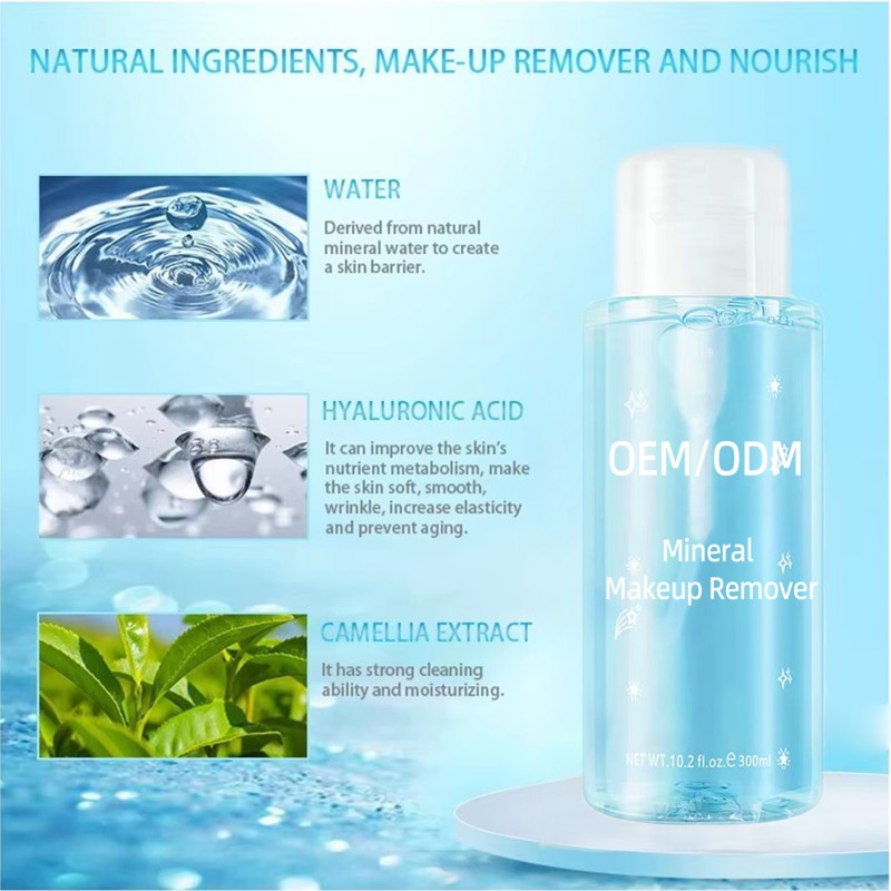Makeup Remover Supplier - Customizable Hot Spring Mineral Deep Cleansing