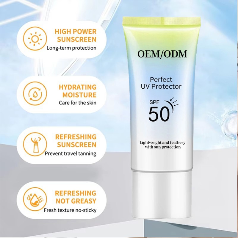 Sunblock Supplier - OEM Organic SPF 50 Waterproof Sweat Proof