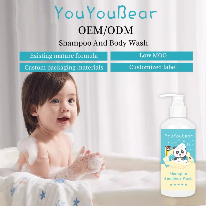 Baby Shampoo Factory - Private Label 2 in 1 Sensitive Skin Gel