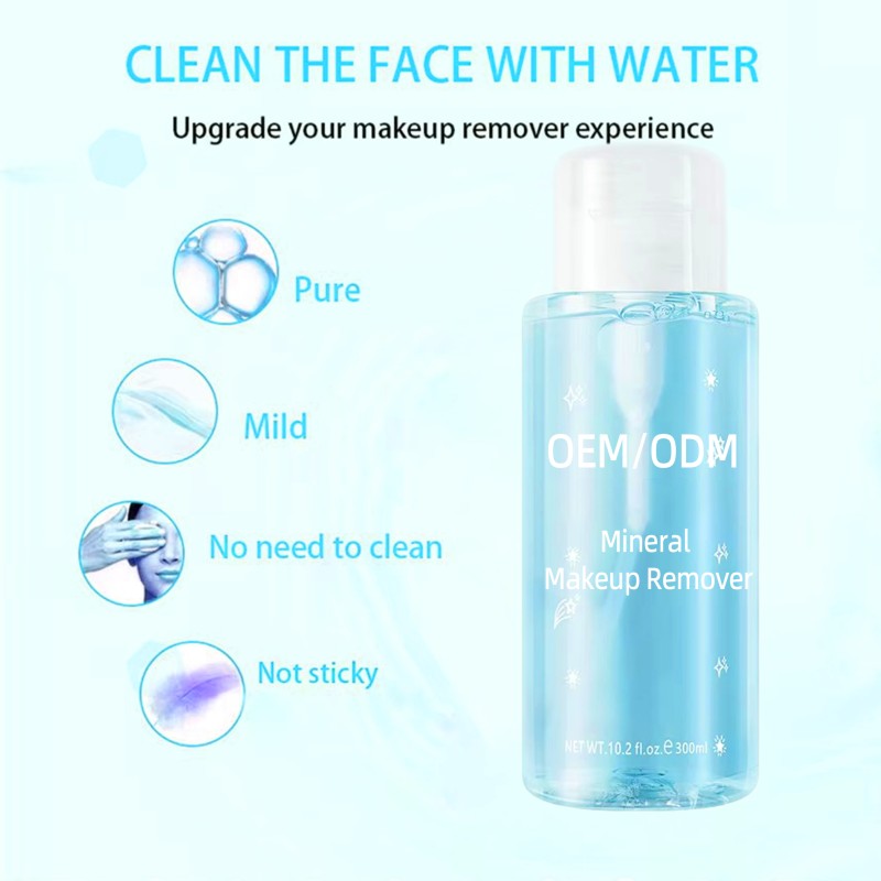 Makeup Remover Supplier - Customizable Hot Spring Mineral Deep Cleansing