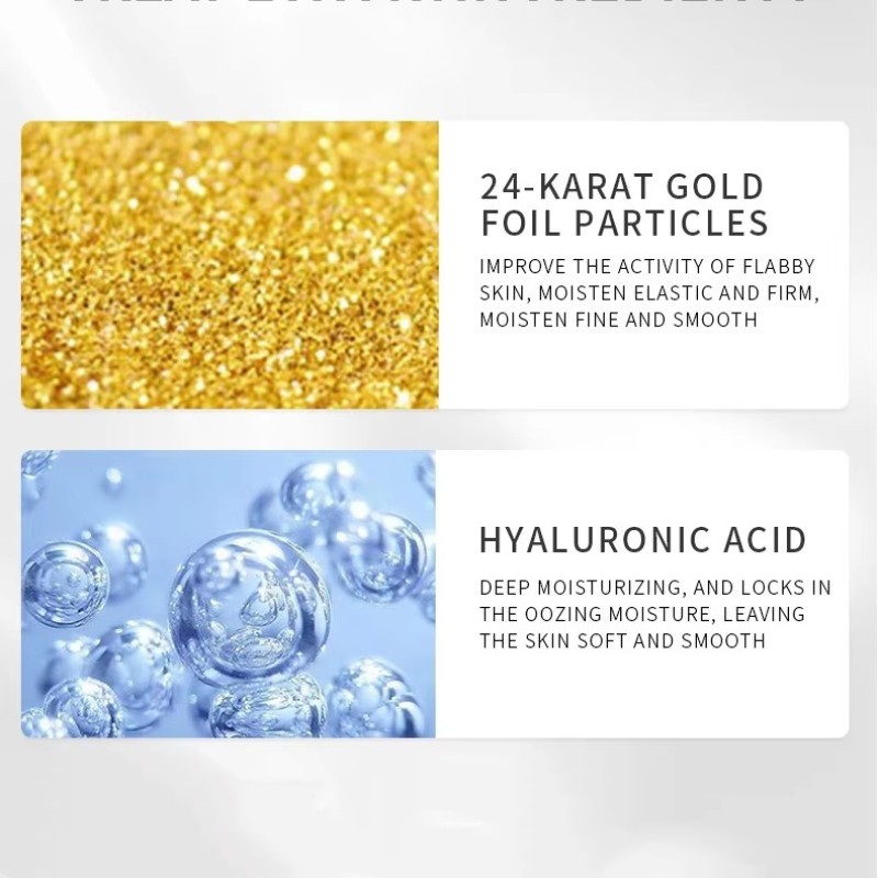 Face Serum Manufacturer - 24K Gold Niacinamide Wrinkle Reduction