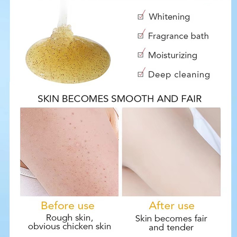 Shower Gel Manufacturer - Private Label Vitamin C Lemons Exfoliating