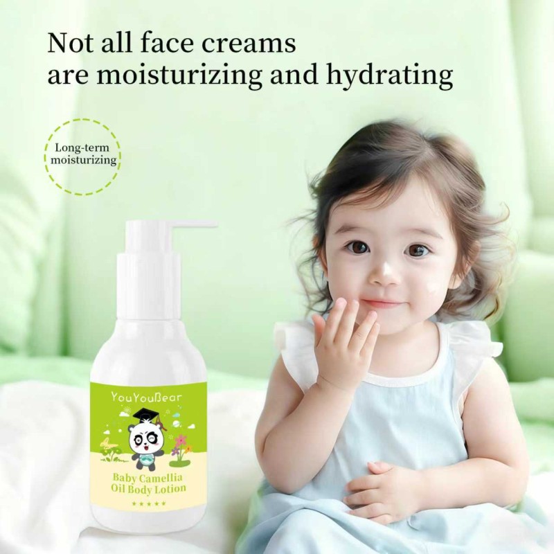 Baby Body Lotion Supplier - Camellia Oil Vitamin C Fragrance-Free