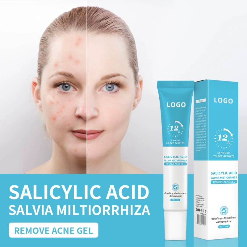 Acne Gel Supplier - Salicylic Acid Plant Essence Night Use Gel