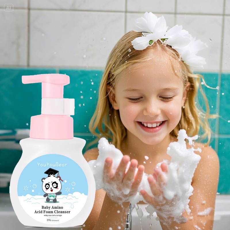 Children Facial Cleanser Supplier - OEM Plant Extract Tear-Free Wash