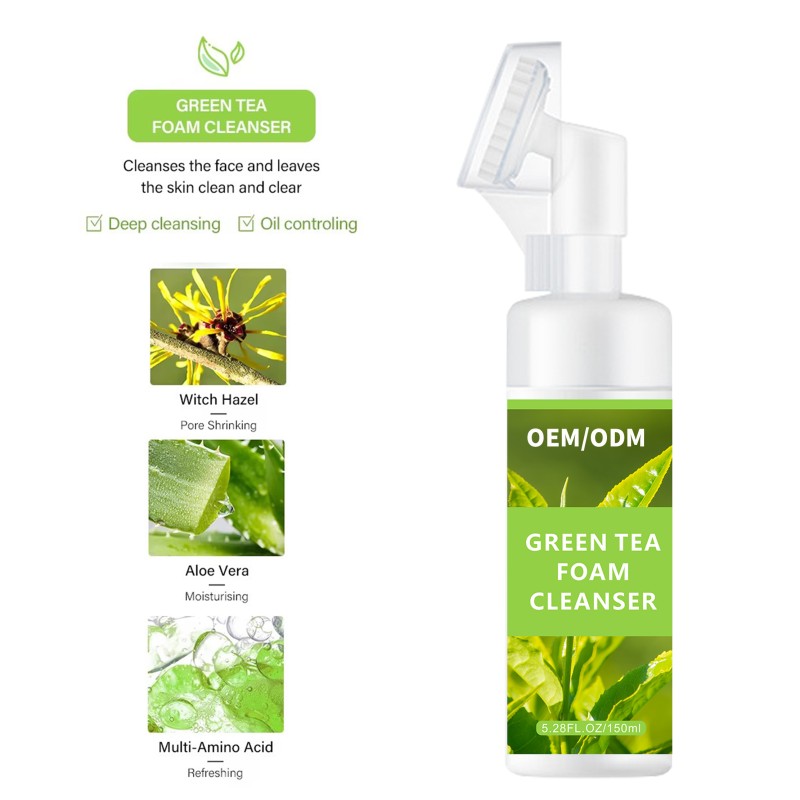 Facial Cleanser Factory - OEM Natural Organic Vitamin C Foaming