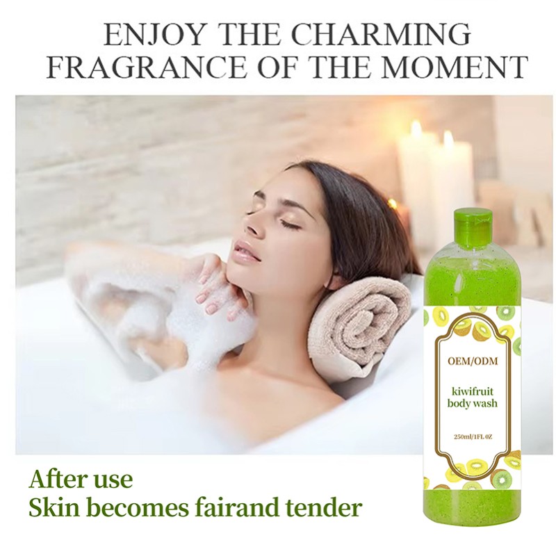 Shower Gel Supplier - OEM Natural Fruits Exfoliant Refreshing