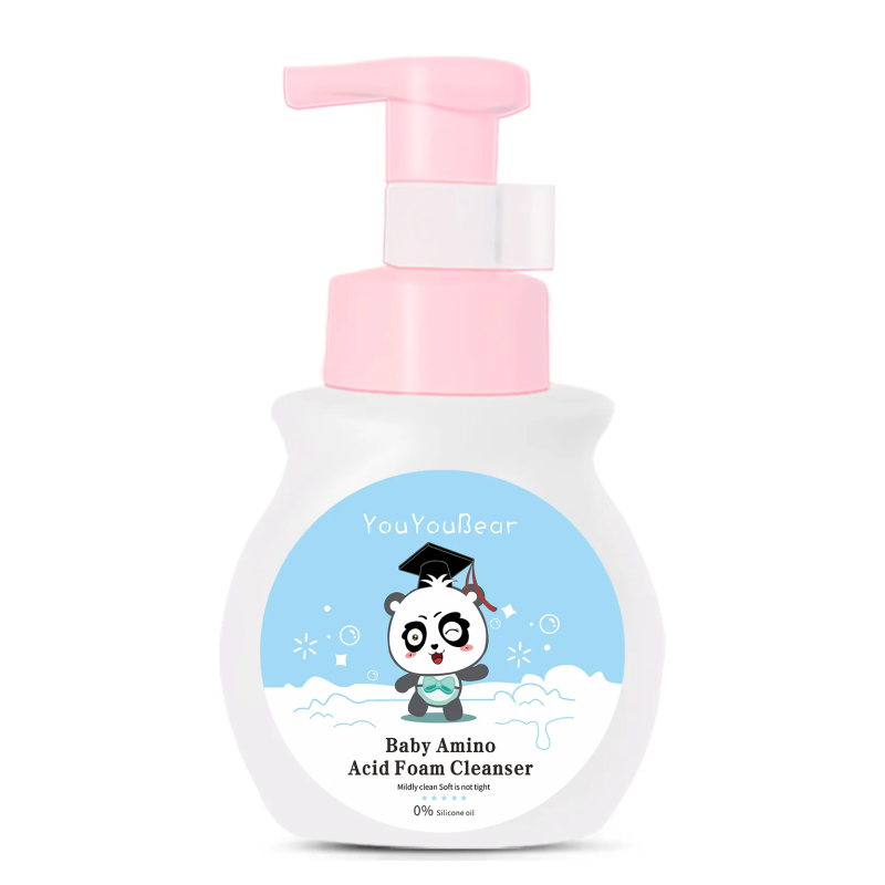 Baby Face Cleanser Manufacturer - Organic Amino Acid Flower Shape Mousse