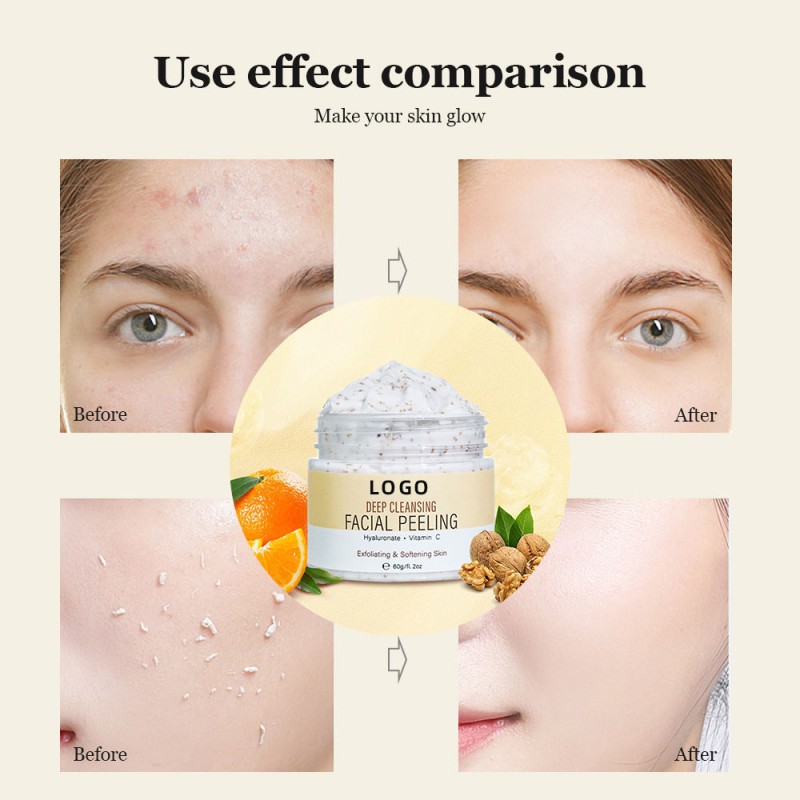 Facial Scrub Supplier - Organic Sugar Whitening Moisturizer Scrub