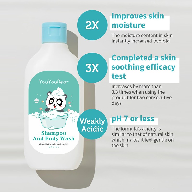 Baby Shampoo Manufacturer - 2 in 1 Mild No Irritation Deep Clean