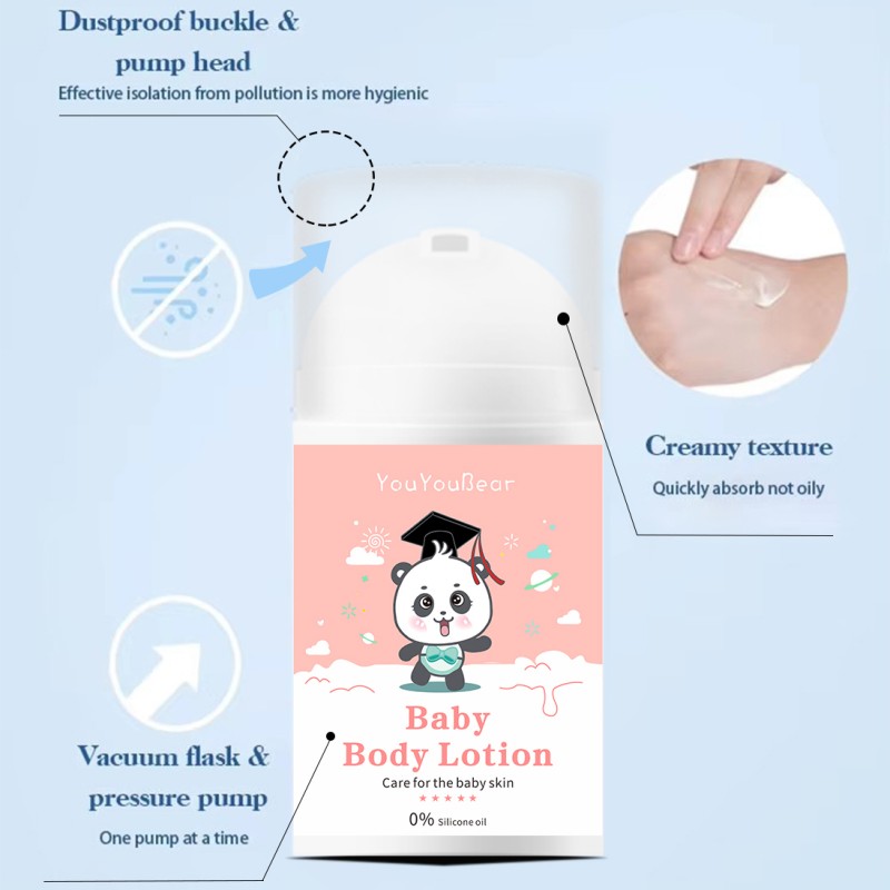 Baby Lotion Supplier - OEM Cruelty-Free Silicone-Free Body Care 50ml