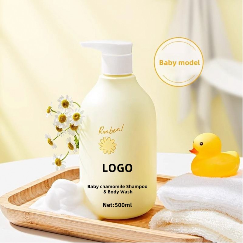 Baby Shower Gel Factory - 2-in-1 Herbal Bath Hair Wash Wholesale