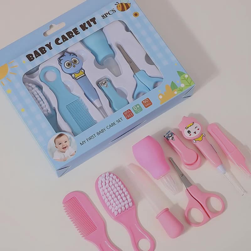 Baby Grooming Kit Manufacturer - 8-Piece PP Material Skin-Friendly
