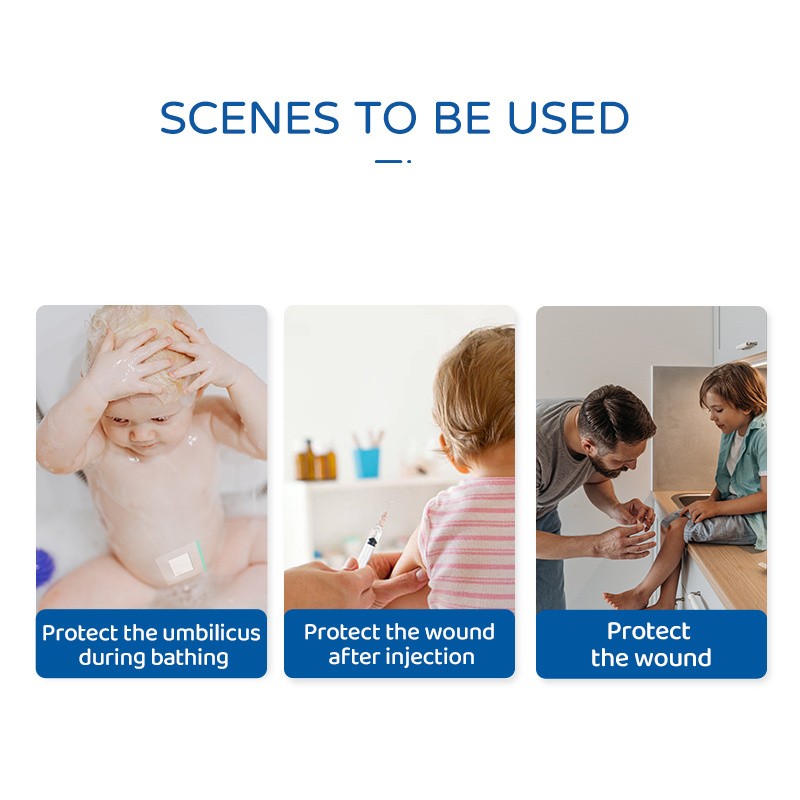 Waterproof Navel Patch Supplier - Sterile Bath Swimming Newborn Care