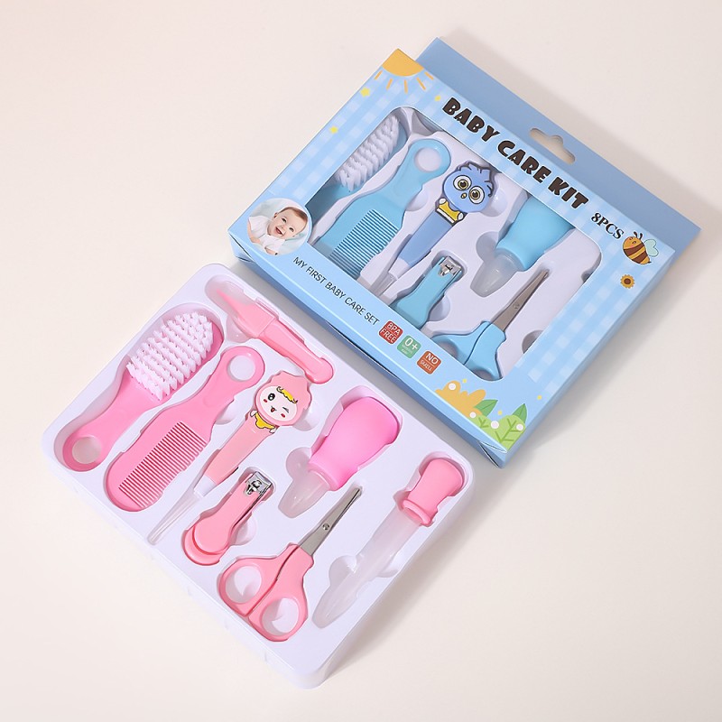 Baby Grooming Kit Manufacturer - 8-Piece PP Material Skin-Friendly